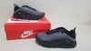 6 X BRAND NEW CHILDRENS BLACK AND GREY NIKE AIR MAX 2090S ITEM CODE - PPJFP PQXDE UK SIZE 10