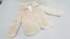 3 X BRAND NEW TOPSHOP PETITE FAUX FUR STYLED JACKET SIZE SMALL RRP £69.00 (TOTAL RRP £207.00)