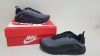 6 X BRAND NEW CHILDRENS BLACK AND GREY NIKE AIR MAX 2090S ITEM CODE - PPJFP PQXDX UK SIZE 2