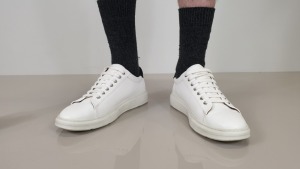 8 X BRAND NEW TOPMAN WHITE DRILL TRAINERS SIZE UK 9