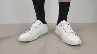 9 X BRAND NEW TOPMAN WHITE DRILL TRAINERS SIZE UK 11
