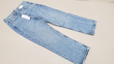 10 X BRAND NEW TOPSHOP EDITOR RIGID STRAIGHT LEG JEANS UK SIZE 10 RRP £49.00 (TOTAL RRP £490.00)