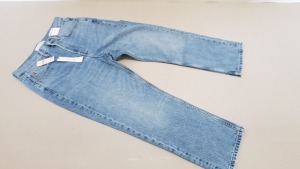 10 X BRAND NEW TOPSHOP EDITOR RIGID STRAIGHT LEG JEANS UK SIZE 10 RRP £49.00 (TOTAL RRP £490.00)