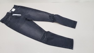 11 X BRAND NEW TOPSHOP JAMIE HIGH WAISTED SKINNY JEANS UK SIZE 12 RRP £42.00 (TOTAL RRP £462.00)