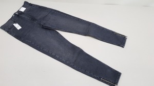10 X BRAND NEW TOPSHOP JAMIE HIGH WAISTED SKINNY JEANS UK SIZE 12 RRP £42.00 (TOTAL RRP £420.00)