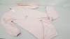 7 X BRAND NEW TOPSHOP PINK BACK ZIPPED JUMPER TRACKSUIT UK SIZE LARGE RRP £39.00 (TOTAL RRP £273.00)