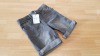 38 X BRAND NEW OUTFIT KIDS DENIM GREY SHORTS (31X AGE 5-6 AND 7 X AGE 4-5)