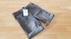 41 X BRAND NEW OUTFIT KIDS DENIM GREY SHORTS AGE 4-5