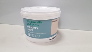 30 X BRAND NEW 2.5L GOODHOME WINDOWSILLS AND TRIMS MASONRY PAINT (CAMPINAS) - PICK LOOSE