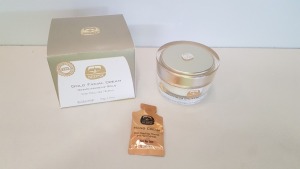 3 X BRAND NEW KEDMA 24K GOLD FACIAL CREAM WITH DEAD SEA MINERALS (50G) TOTAL RRP $2,639.85