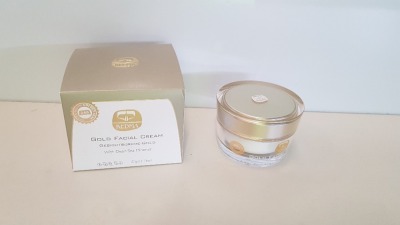 3 X BRAND NEW KEDMA 24K GOLD FACIAL CREAM WITH DEAD SEA MINERALS (50G) TOTAL RRP $2,639.85