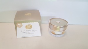 3 X BRAND NEW KEDMA 24K GOLD FACIAL CREAM WITH DEAD SEA MINERALS (50G) TOTAL RRP $2,639.85