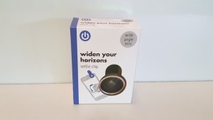 224 X BRAND NEW BOXED WIDEN YOUR HORIZONS SELFIE CLIP (WIDE ANGLE LENS) - IN 7 BOXES