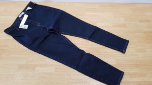 13 X BRAND NEW TOPSHOP JONI SUPER HIGH WAISTED SKINNY JEANS UK SIZE 10 RRP £35.99 (TOTAL RRP £467.87)