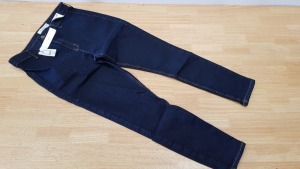 12 X BRAND NEW TOPSHOP JONI SUPER HIGH WAISTED SKINNY JEANS UK SIZE 14 RRP £35.99 (TOTAL RRP £431.88)