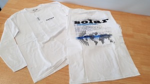 17 X BRAND NEW TOPSHOP SOLAR SUN LONG SLEEVED T SHIRTS SIZE SMALL