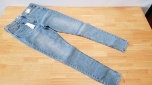 11 X BRAND NEW TOPSHOP JAMIE HIGH WAISTED SKINNY TALL JEANS UK SIZE 16 RRP £40.00 (TOTAL RRP £440.00)