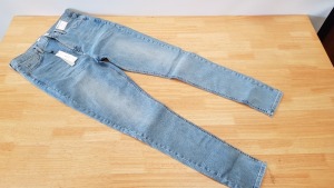 12 X BRAND NEW TOPSHOP JAMIE HIGH WAISTED SKINNY TALL JEANS UK SIZE 14 RRP £40.00 (TOTAL RRP £480.00)