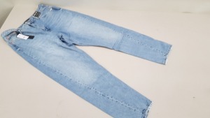 15 X BRAND NEW TOPSHOP IDOL JEANS UK SIZE 14 RRP £42.00 (TOTAL RRP £630.00)