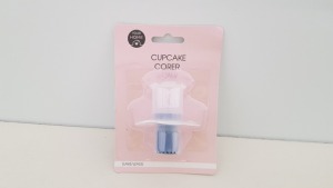 360 X BRAND NEW BOXED BAKEWARES CUPCAKE CORERS IN 12 BOXES