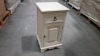 2 X BRAND NEW BOXED HOME WORKS WOODEN BEDSIDE CABINETS - IN 2 BOXES