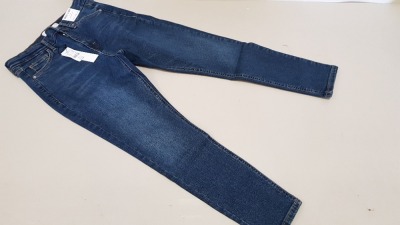 10 X BRAND NEW TOPSHOP JAMIE HIGH WAISTED SKINNY PETITE JEANS UK SIZE 12 RRP £40.00 (TOTAL RRP £400.00)