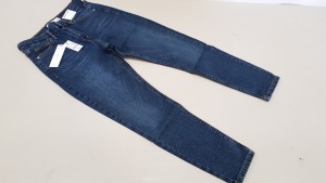 10 X BRAND NEW TOPSHOP JAMIE HIGH WAISTED SKINNY PETITE JEANS UK SIZE 12 RRP £40.00 (TOTAL RRP £400.00)