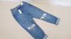 12 X BRAND NEW TOPSHOP MOM PETITE JEANS UK SIZE 12 RRP £46.00 (TOTAL RRP £552.00)