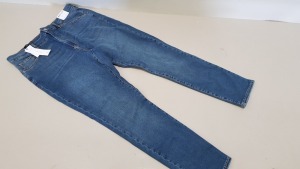 15 X BRAND NEW TOPSHOP LEIGH SUPER SOFT SKINNY JEANS UK SIZE 14 AND 16 RRP £38.00 (TOTAL RRP £570.00)