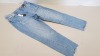 16 X BRAND NEW TOPSHOP IDOL JEANS UK SIZE 14 RRP £42.00 (TOTAL RRP £672.00)