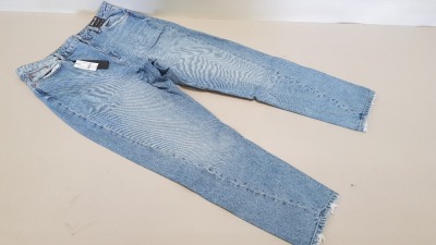 15 X BRAND NEW TOPSHOP IDOL JEANS UK SIZE 12 RRP £42.00 (TOTAL RRP £630.00)