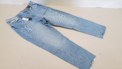 15 X BRAND NEW TOPSHOP IDOL JEANS UK SIZE 10 RRP £42.00 (TOTAL RRP £630.00)