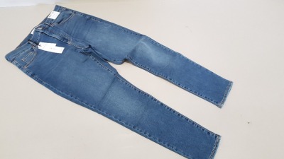 19 X BRAND NEW TOPSHOP LEIGH SUPER SOFT SKINNY JEANS UK SIZE 12 RRP £38.00 (TOTAL RRP £722.00)