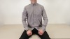 11 X BRAND NEW TOPMAN GREY BUTTONED SHIRT SIZE XL RRP. £30.00 PP