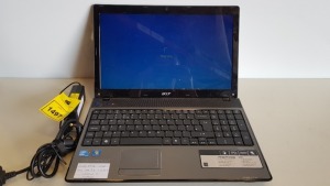 ACER 5741 LAPTOP INTEL CORE I3 2.27GHZ WINDOWS 10 - WITH CHARGER