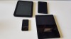 4 PIECE SPARES LOT CONTAINING 1 X APPLE IPAD TABLET 1 X SAMSUNG TABLET 1 X HP 10 TABLET 1 X APPLE IPHONE (PLEASE NOTE ALL FOR SPARES)