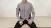 11 X BRAND NEW TOPMAN GREY BUTTONED SHIRT SIZE M RRP. £30.00 PP