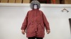 8 X BRAND NEW GEORGE ( WOMENSOUTWEAR ) PINK WINTER COATS IN SIZE XXL RRP £46.00 pp