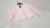 20 X BRAND NEW DOROTHY PERKINS PINK SUMMER CARDIGAN (SIZE UK 8) RRP £19.99 (TOTAL RRP £399.80)