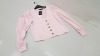 20 X BRAND NEW DOROTHY PERKINS PINK SUMMER CARDIGAN (SIZE UK 12) RRP £19.99 (TOTAL RRP £399.80)