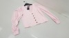 20 X BRAND NEW DOROTHY PERKINS PINK SUMMER CARDIGAN (SIZE UK 12) RRP £19.99 (TOTAL RRP £399.80)