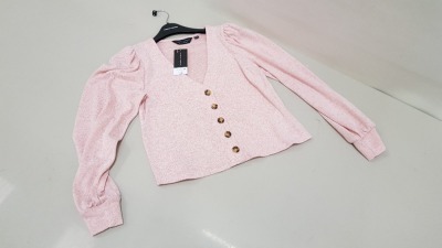 20 X BRAND NEW DOROTHY PERKINS PINK SUMMER CARDIGAN (SIZE UK 14 & 16) RRP £19.99 (TOTAL RRP £399.80)