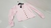 20 X BRAND NEW DOROTHY PERKINS PINK SUMMER CARDIGAN (SIZE UK 18) RRP £19.99 (TOTAL RRP £399.80)