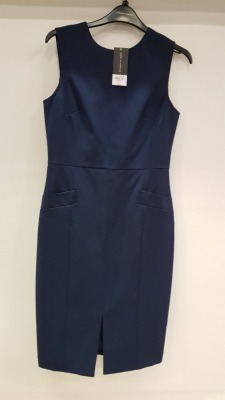 20 X BRAND NEW DOROTHY PERKINS NAVY BLUE DRESSES (SIZE UK 8 & 10) RRP £25.00 (TOTAL RRP £500.00)