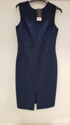20 X BRAND NEW DOROTHY PERKINS NAVY BLUE DRESSES (SIZE UK 10) RRP £25.00 (TOTAL RRP £500.00)