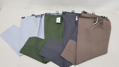 45 X BRAND NEW BOXED SAIRA OF MANCHESTER PANTS IN VARIOUS COLOURS AND SIZES - IN ONE BOX