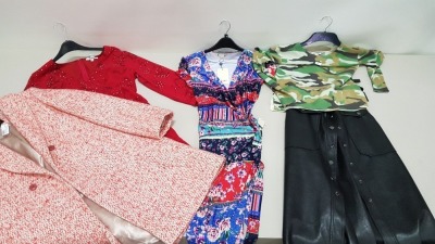 30 PIECE LOT CONTAINING VARIOUS BRAND NEW BRANDED HIGHSTREET CLOTHING IE J.CREW, YUMI, VILA ETC