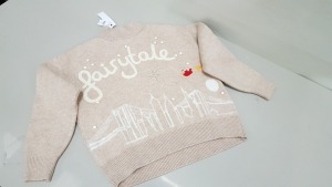 10 X BRAND NEW TOPSHOP FAIRYTALE JUMPER IN SIZE UK S RRP £39.00 (TOTAL £390.00)