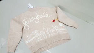 10 X BRAND NEW TOPSHOP FAIRYTALE JUMPER IN SIZE UK S RRP £39.00 (TOTAL £390.00)