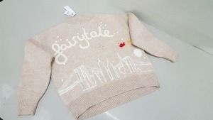 10 X BRAND NEW TOPSHOP FAIRYTALE JUMPER IN SIZE UK S RRP £39.00 (TOTAL £390.00)